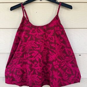 torrid Berry and Hot Pink Paisley Print Tank